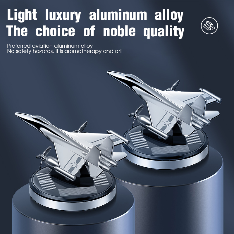 Perfume Fragrance Time - Car Air Freshener Solar Fighter Propeller