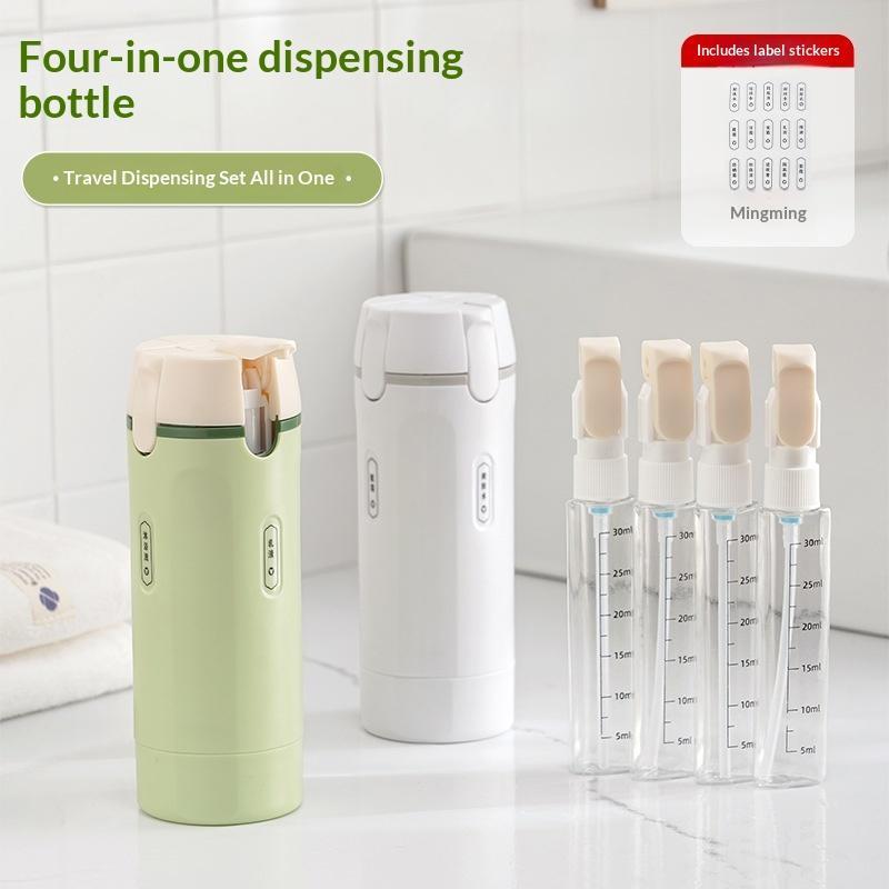 Perfume Fragrance Kit - Leakproof 4 In 1 Refillable Travel