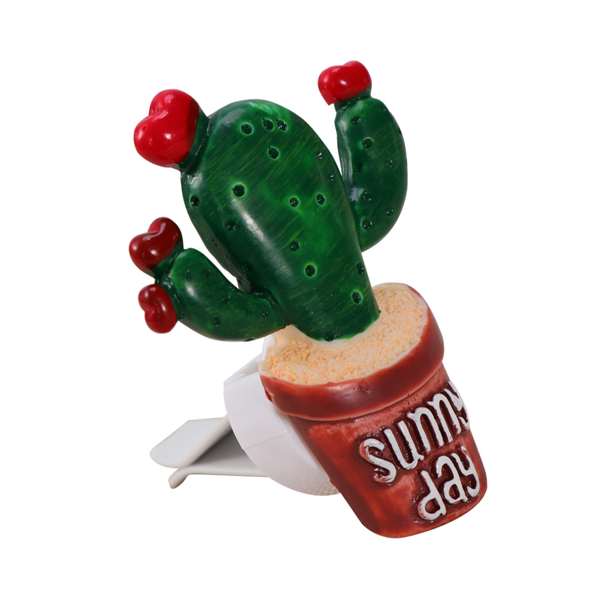 Perfume Fragrance Time - 5.5x3x2cm Cactus Shaped Car Air Freshener