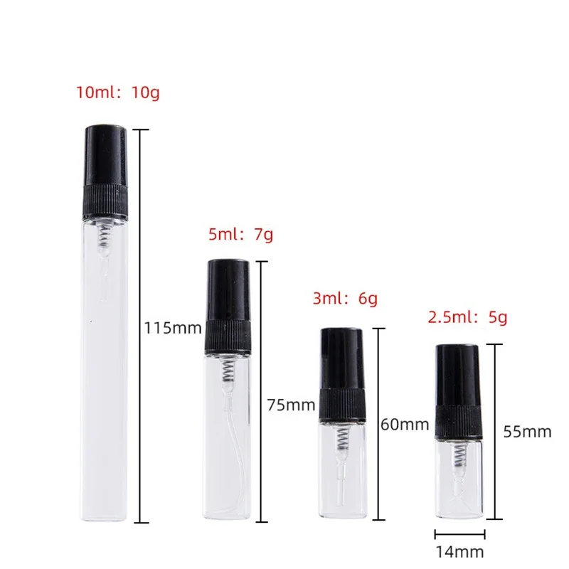 8/16pcs Refillable Perfume Bot - Perfume Fragrance Ingredients ulasan dan harga