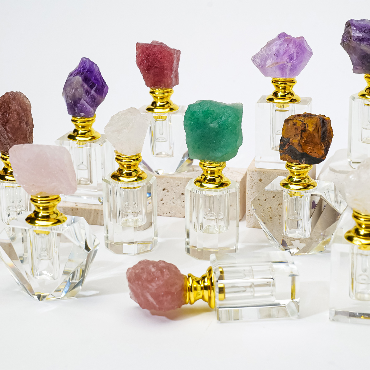 1PC Natural Amethyst Crystal C - Perfume Fragrance Ingredients ulasan dan harga