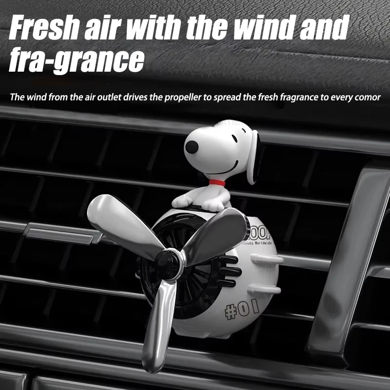 Kawaii Pilot Snoopy Car Aromat - Fragrance Perfume Car ulasan dan harga