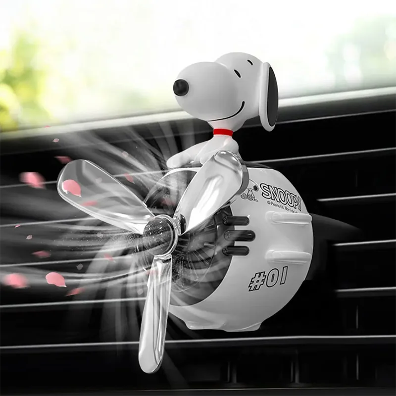 Kawaii Pilot Snoopy Car Aromat - Fragrance Perfume Car ulasan dan harga