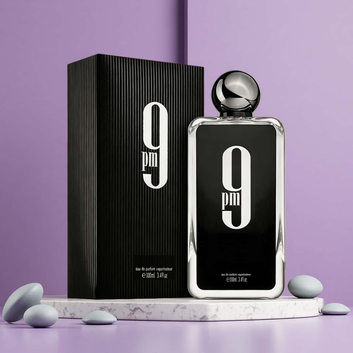 100ML Afnan 9 PM Rebel Unisex  - Perfume Fragrance For Men ulasan dan harga