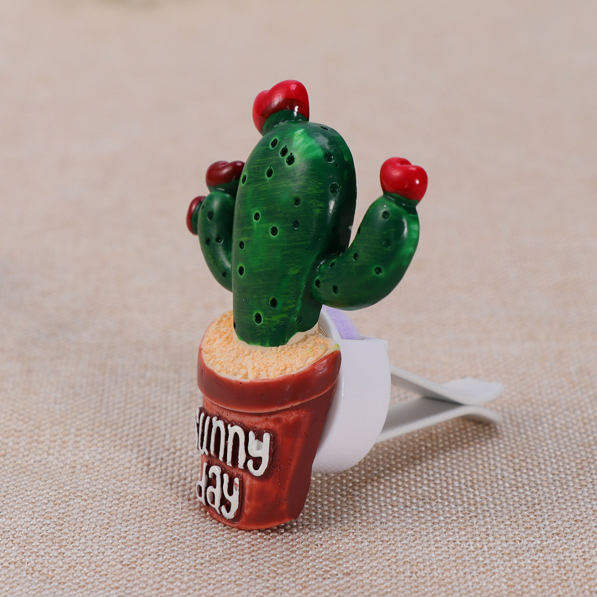 5.5x3x2cm Cactus Shaped Car Ai - Perfume Fragrance Time ulasan dan harga